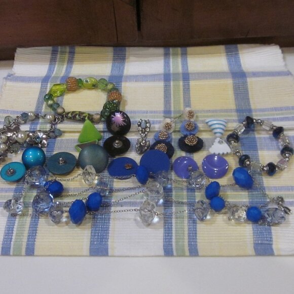 various Jewelry - Blue Jewelry Bundle with Premiere Designs